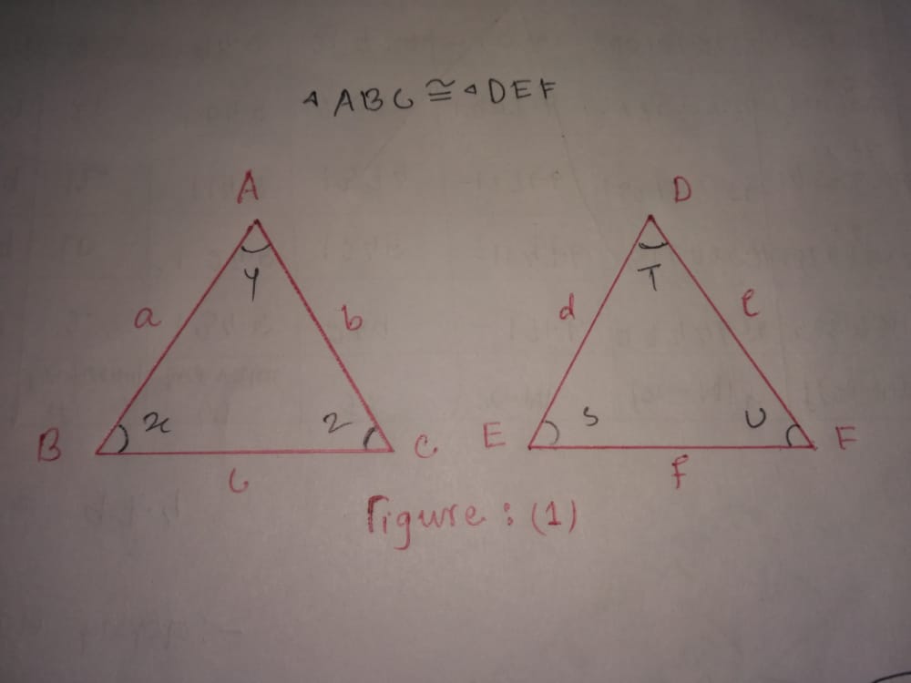 Lesson Plan for Maths | Congruence of Triangles 
